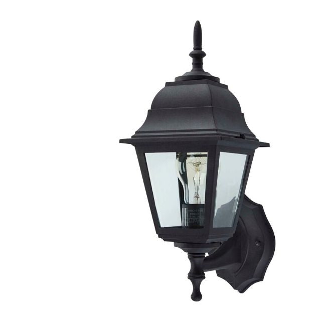 technology-Coach Outdoor Wall Lantern / Sconce Reversible Waterproof Light - Black