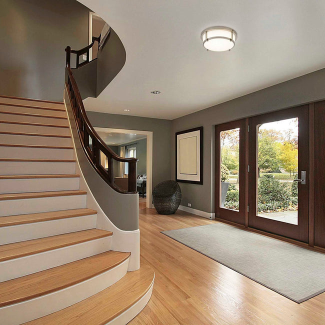 technology-LED Flush Mount Ceiling Light Cage Design And Dimmable - 13