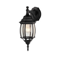 Nobela Outdoor Wall Lantern / Sconce Waterproof Down-Facing Light - Black