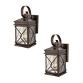 Bronze Paisley Outdoor Wall Lantern / Sconce Waterproof Down-Facing Lights