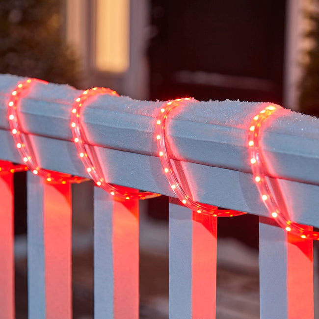 technology-Flexible LED Rope Light - 24-Ft - Red