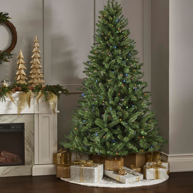 technology-Henry Fir 7-Ft Christmas Tree - 400 Color Changing LED Lights