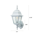 NOMACoachOutdoorWallLanternWhiteCTI2524025
