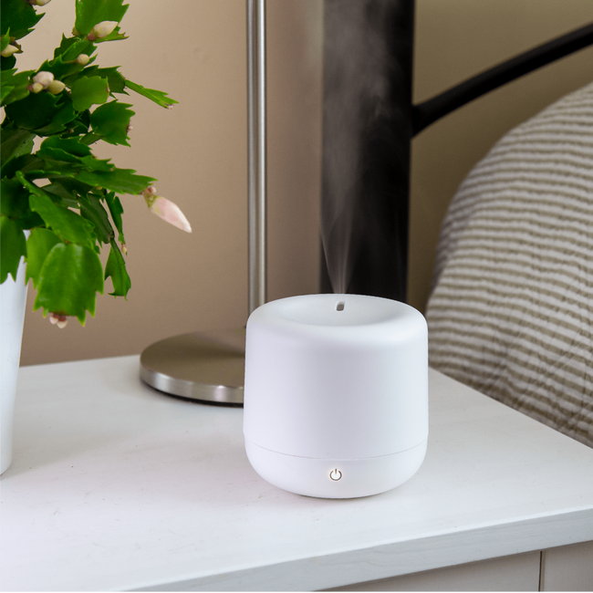 technology-Ultrasonic Humidifier With Cool Mist For Office & Small Rooms, 0.1 Liter