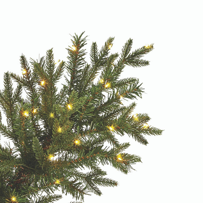 technology-Arctic Spruce 5-Ft Potted Christmas Tree - 200 Micro-Brite LED Lights