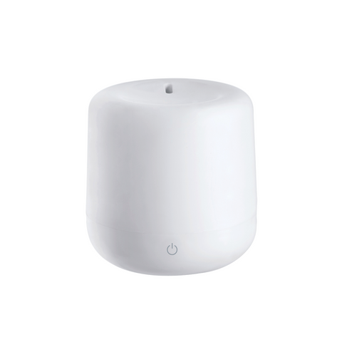 Small ultrasonic humidifier on a white background