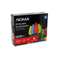 NOMA C6 Multi-Color String Lights Packaging Box on a White Background