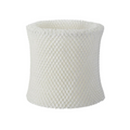 Evaporative humidifier replacement filter for all sizes on a white background